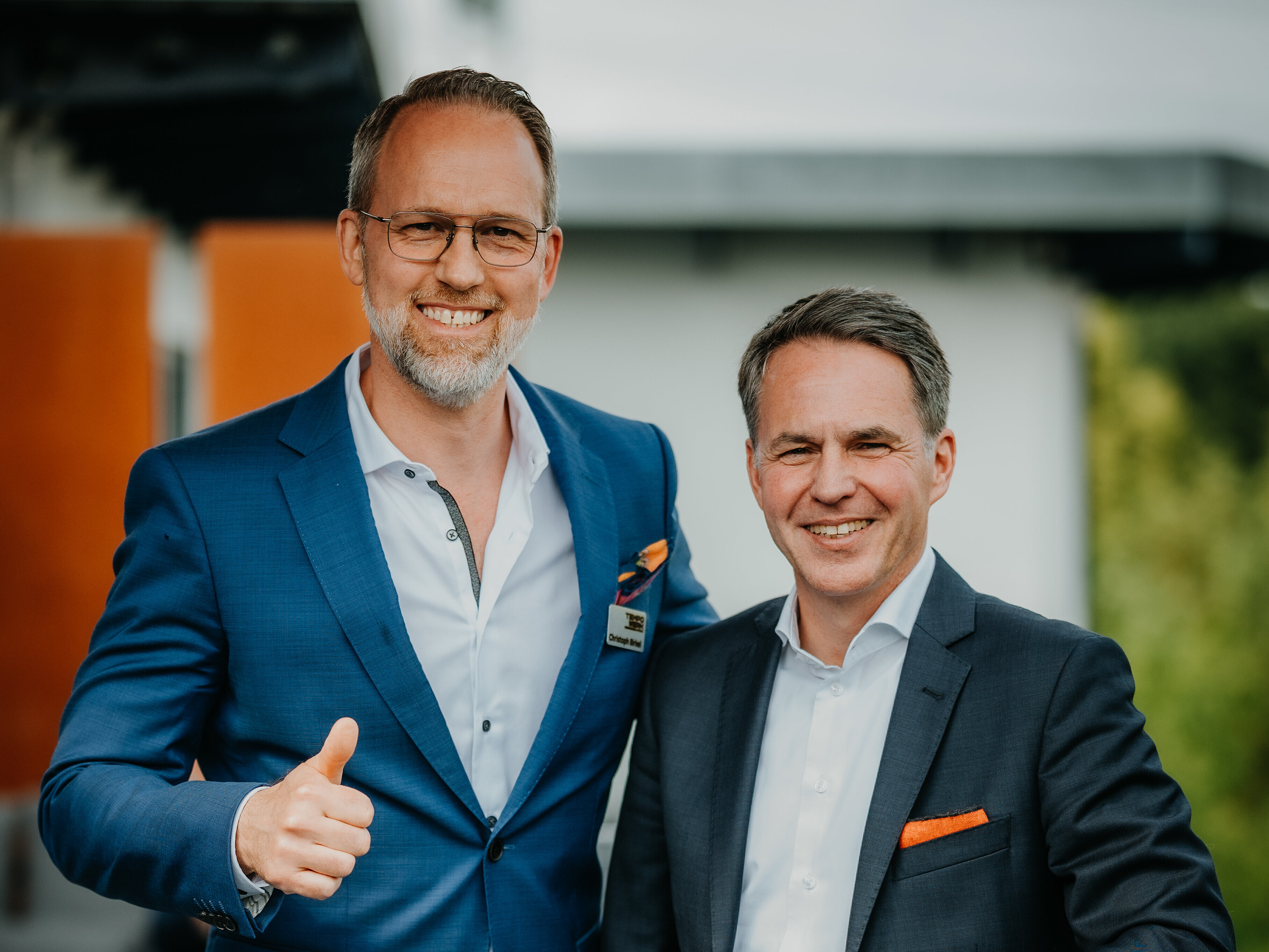 | Bild: © Gina Kühn - Vertelln Christoph Birkel, Aufsichtsratsvorsitzender, Dr. Olaf Krüger, Vorstand {f:if(condition:'Gina Kühn - Vertelln',then:' | Bild: © Gina Kühn - Vertelln',else:'')